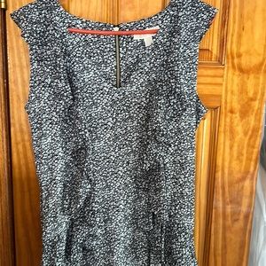 Michael Kors dress size large new without tags floral dress ruffle